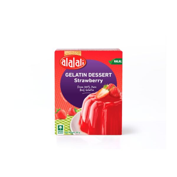 GELATIN – STRAWBERRY 6*12*80G